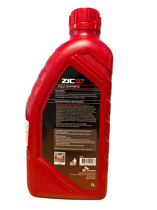 روغن گیربکس اتوماتیک زیک 1litr ZIC CVTF MULTI
