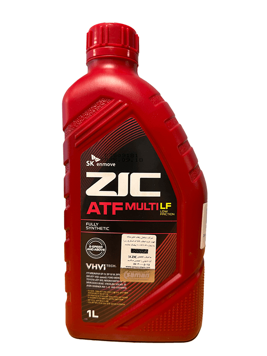روغن گیربکس اتوماتیک زیک 1litr ATF MULTI LF zic